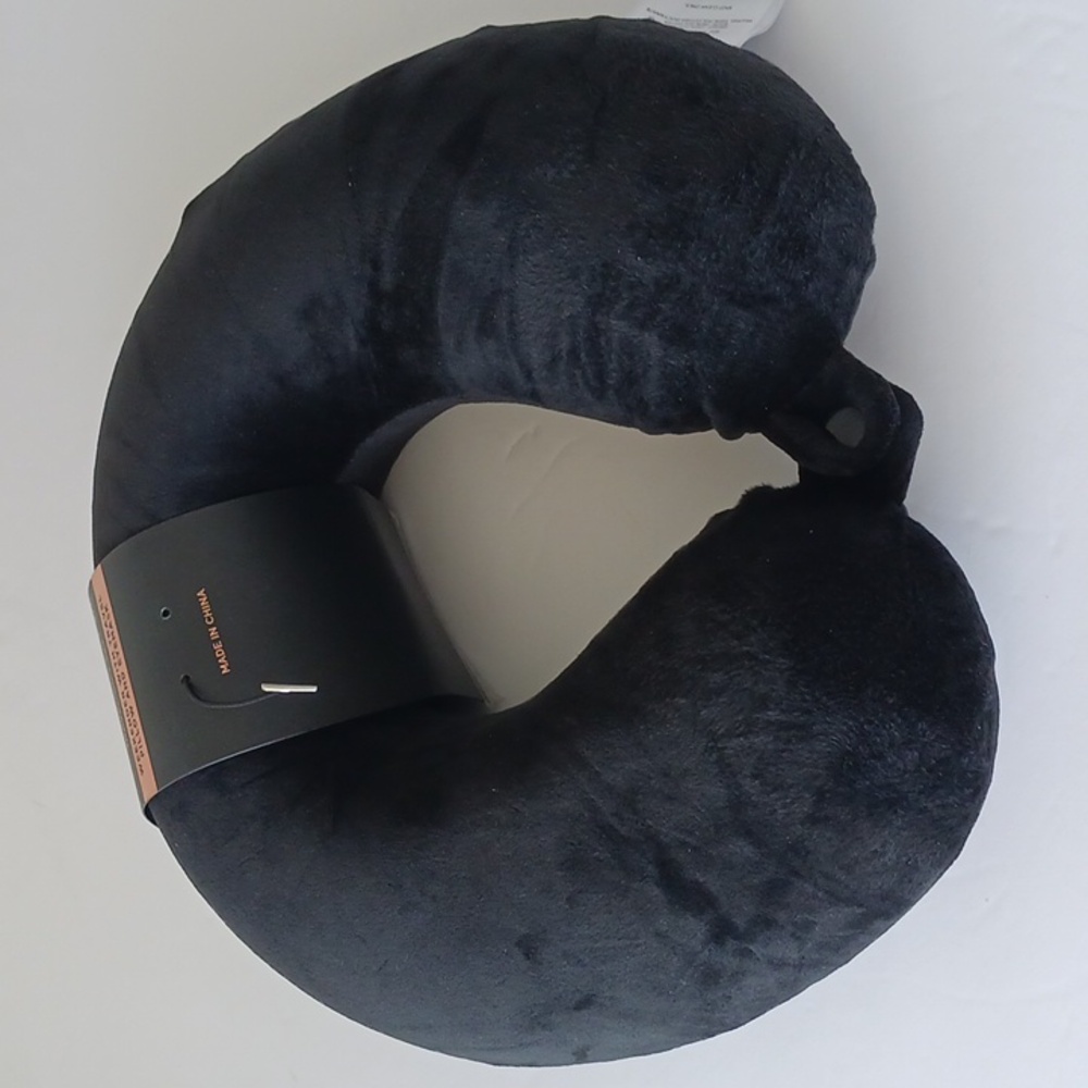 Black Travel Neck Pillow